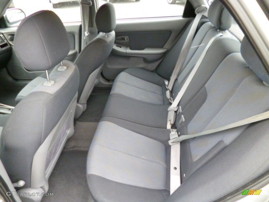2006 Elantra GLS Hatchback - Sterling Silver / Gray photo #14