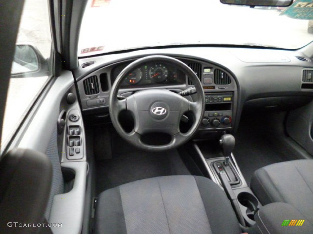 2006 Elantra GLS Hatchback - Sterling Silver / Gray photo #15