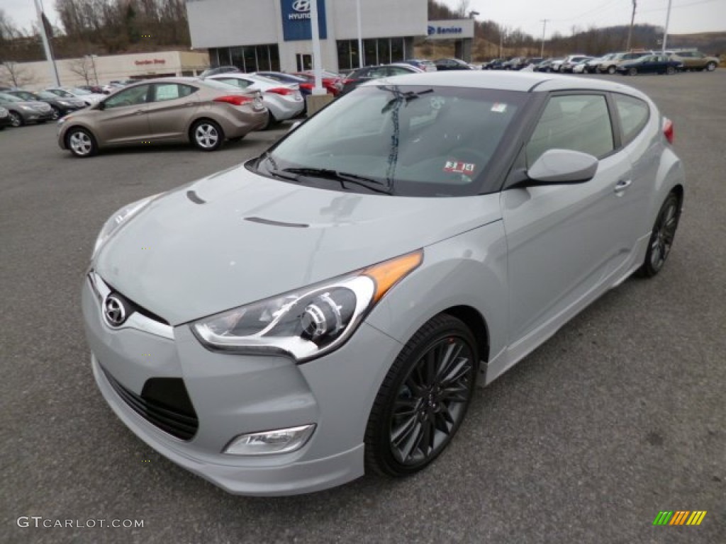 2013 Veloster RE:MIX Edition - Sprint Gray / Black photo #3
