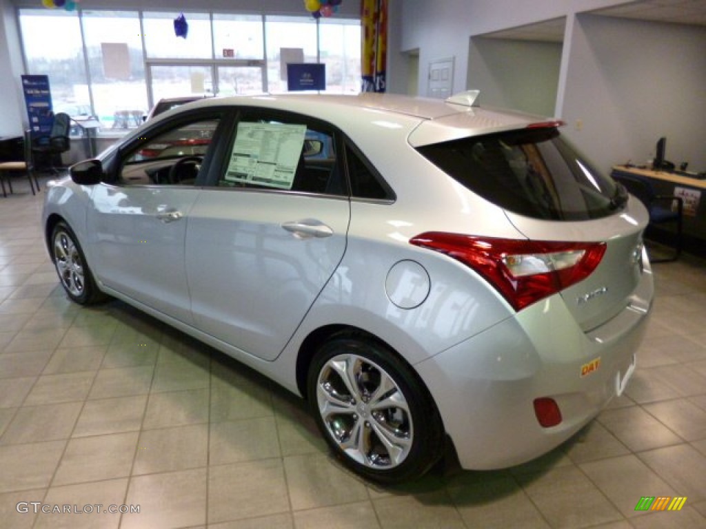 2013 Elantra GT - Silver / Black photo #5