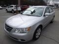 Bright Silver 2009 Hyundai Sonata GLS Exterior