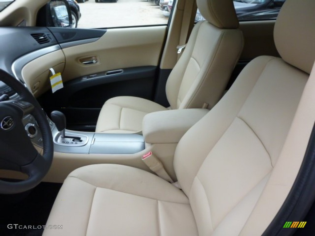 Desert Beige Interior 2013 Subaru Tribeca 3.6R Limited Photo #79044100