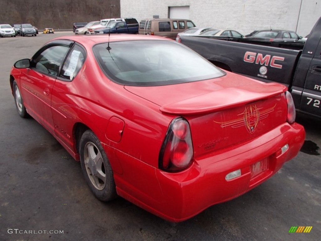 Bright Red 2002 Chevrolet Monte Carlo SS Exterior Photo #79044757