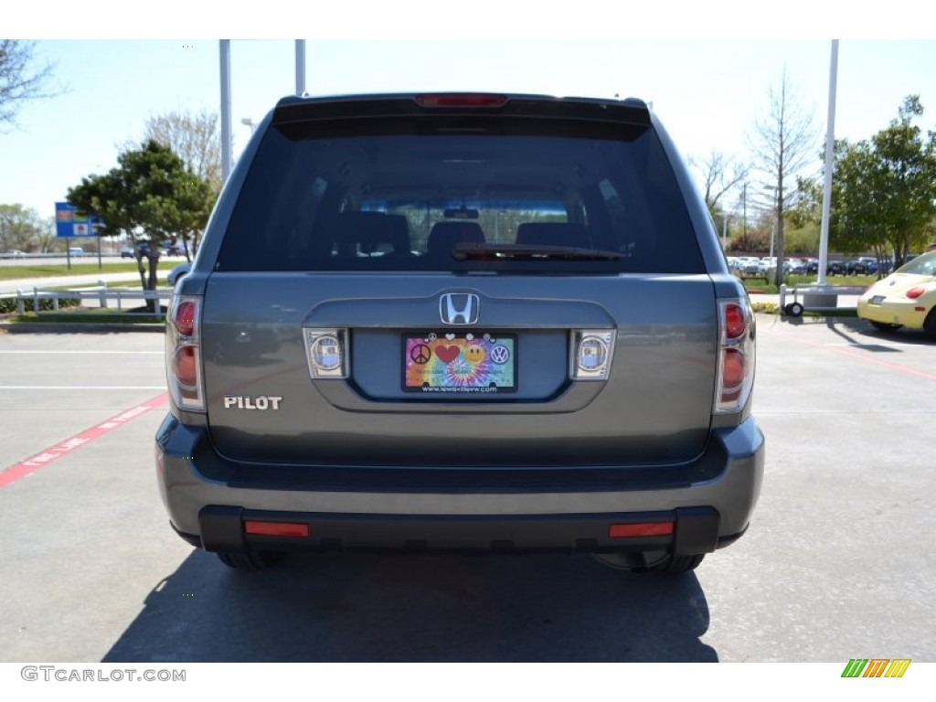 2007 Pilot EX - Nimbus Gray Metallic / Gray photo #4