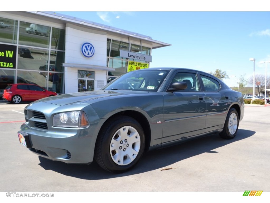 2006 Charger SE - Magnesium Pearlcoat / Dark Slate Gray/Light Graystone photo #1