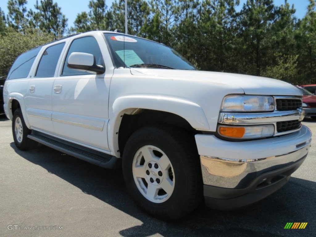 Summit White 2005 Chevrolet Suburban 1500 LT Exterior Photo #79045709