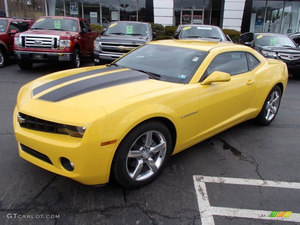 Rally Yellow 2012 Chevrolet Camaro LT Coupe Exterior Photo #79046494
