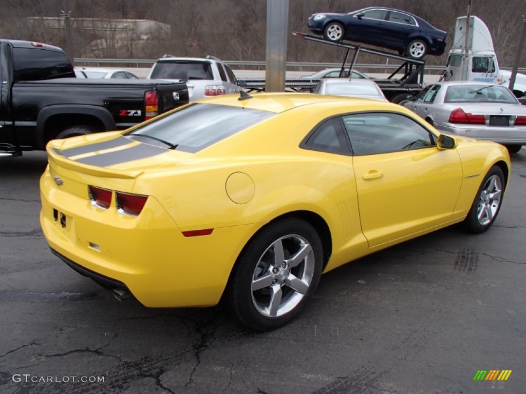 Rally Yellow 2012 Chevrolet Camaro LT Coupe Exterior Photo #79046575
