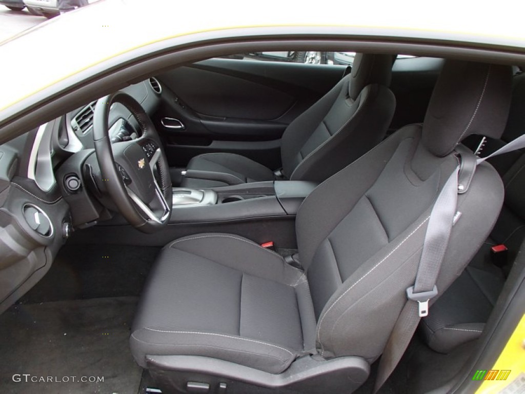 Black Interior 2012 Chevrolet Camaro LT Coupe Photo #79046673
