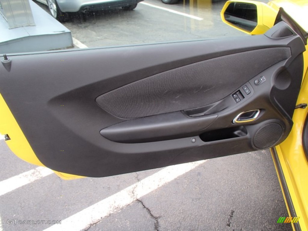 2012 Camaro LT Coupe - Rally Yellow / Black photo #12