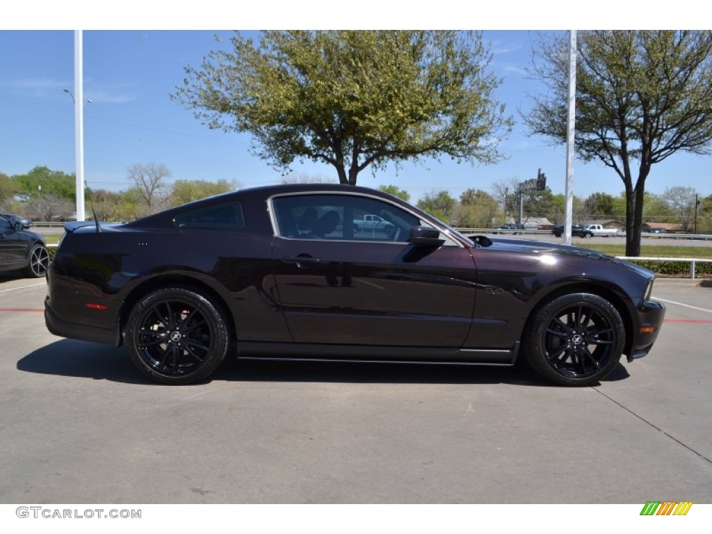 2012 Mustang GT Premium Coupe - Lava Red Metallic / Lava Red/Charcoal Black photo #6