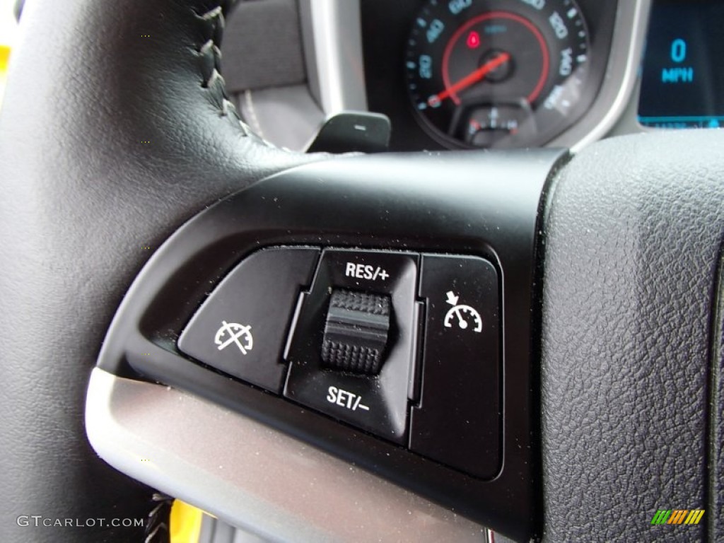 2012 Camaro LT Coupe - Rally Yellow / Black photo #18