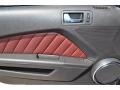 Lava Red/Charcoal Black Door Panel Photo for 2012 Ford Mustang #79046807