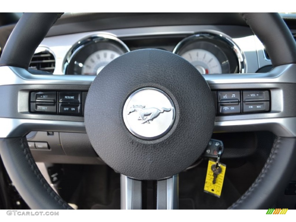 2012 Ford Mustang GT Premium Coupe Controls Photo #79046839