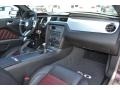 Lava Red/Charcoal Black 2012 Ford Mustang GT Premium Coupe Dashboard