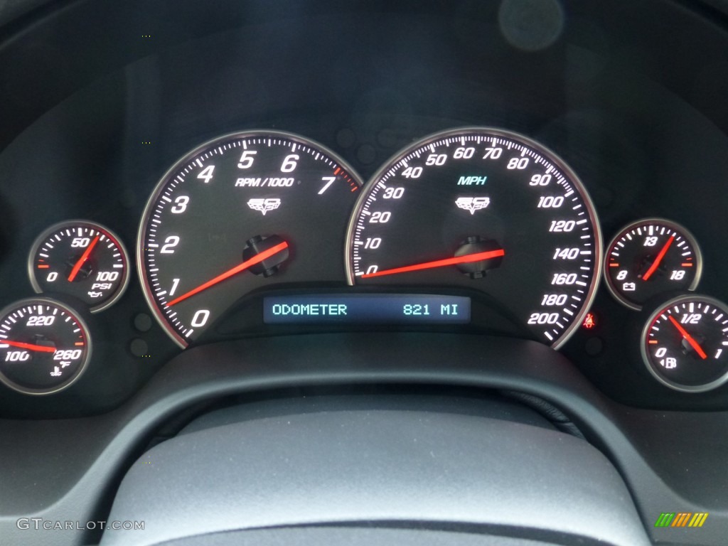 2013 Chevrolet Corvette 427 Convertible Collector Edition Gauges Photo #79047307