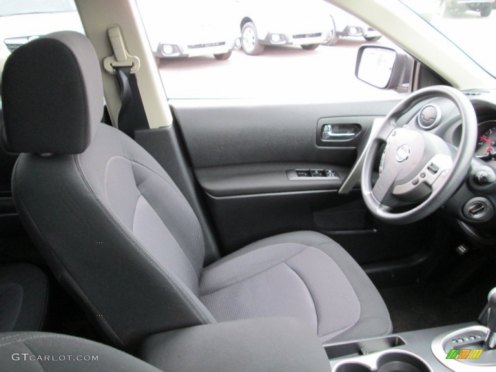 2011 Rogue SV AWD - Wicked Black / Black photo #15
