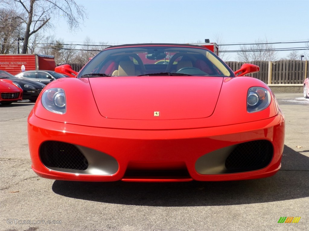 2006 F430 Spider F1 - Rosso Corsa (Red) / Beige photo #15