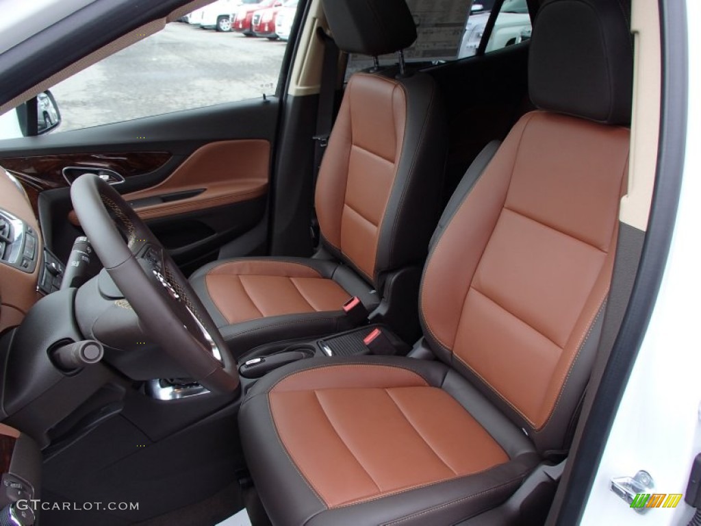 Saddle Interior 2013 Buick Encore Leather AWD Photo #79048126
