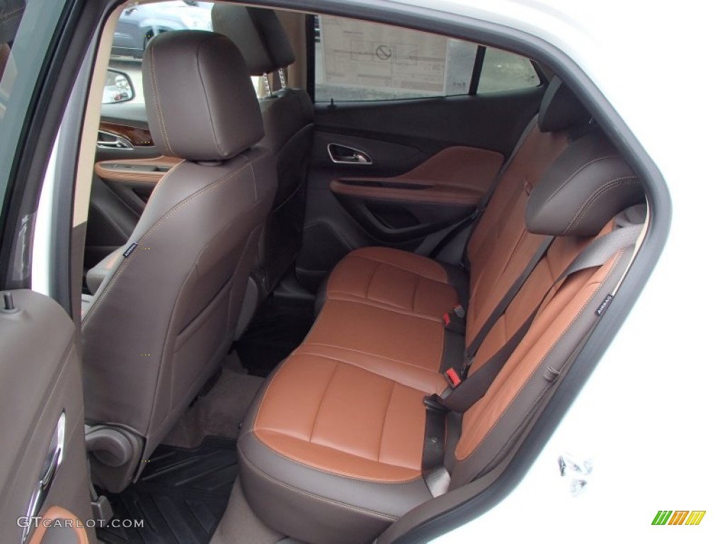 Saddle Interior 2013 Buick Encore Leather AWD Photo #79048159