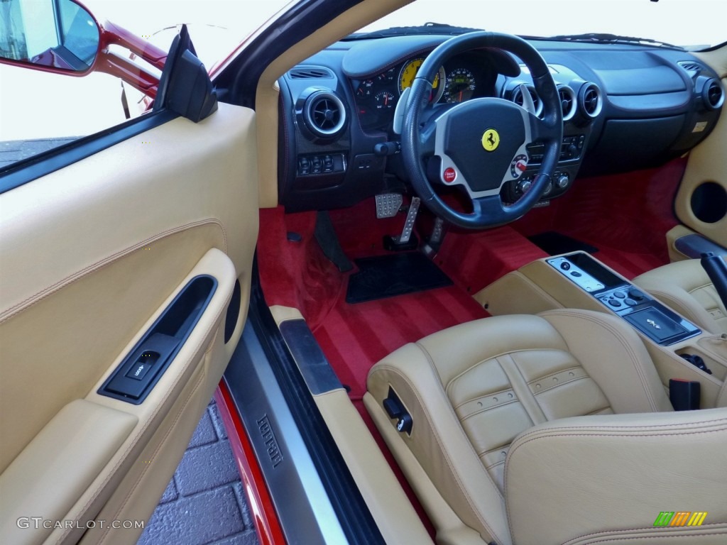 Beige Interior 2006 Ferrari F430 Spider F1 Photo #79048198