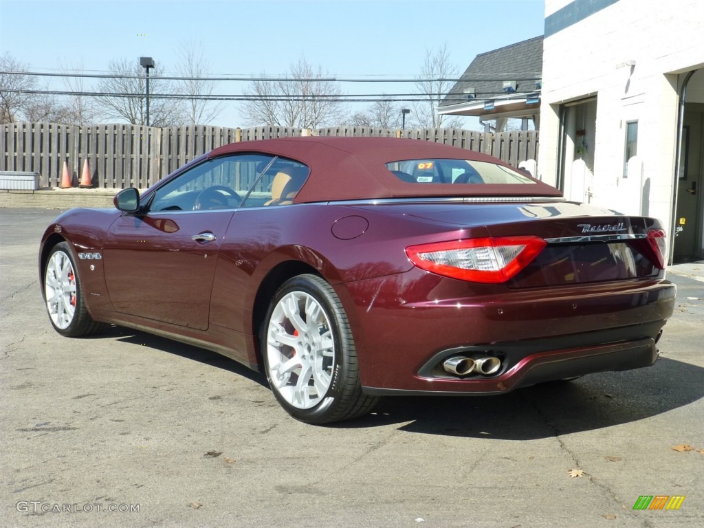 Bordeaux Ponteveccio (Red Metallic) 2013 Maserati GranTurismo Convertible GranCabrio Exterior Photo #79048638