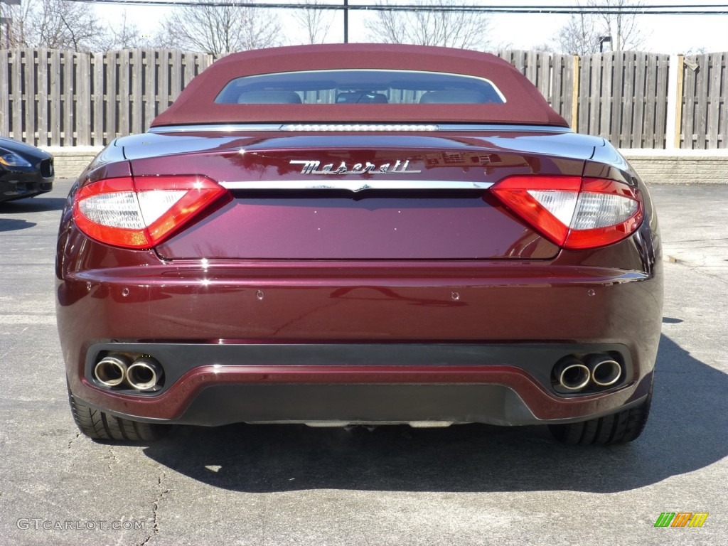 Bordeaux Ponteveccio (Red Metallic) 2013 Maserati GranTurismo Convertible GranCabrio Exterior Photo #79048663