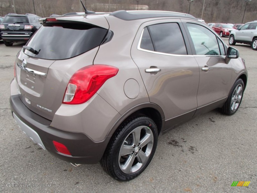 Cocoa Silver Metallic 2013 Buick Encore Convenience Exterior Photo #79048771