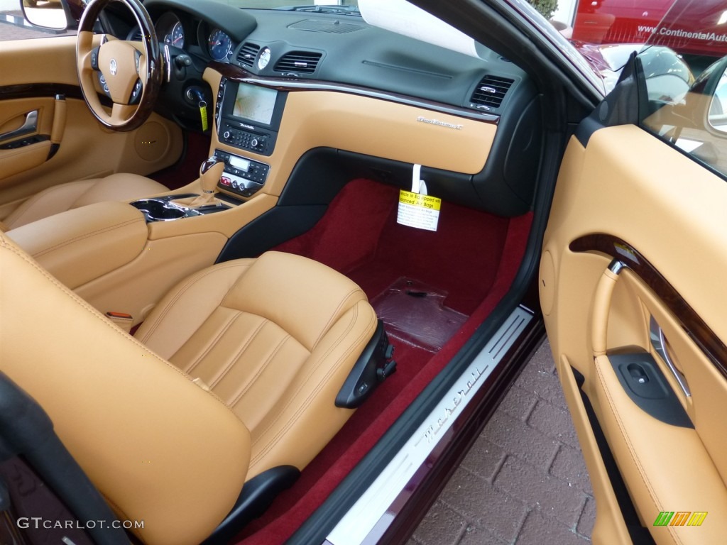 Cuoio Interior 2013 Maserati GranTurismo Convertible GranCabrio Photo #79049494