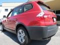 2004 Flamenco Red Metallic BMW X3 3.0i  photo #2