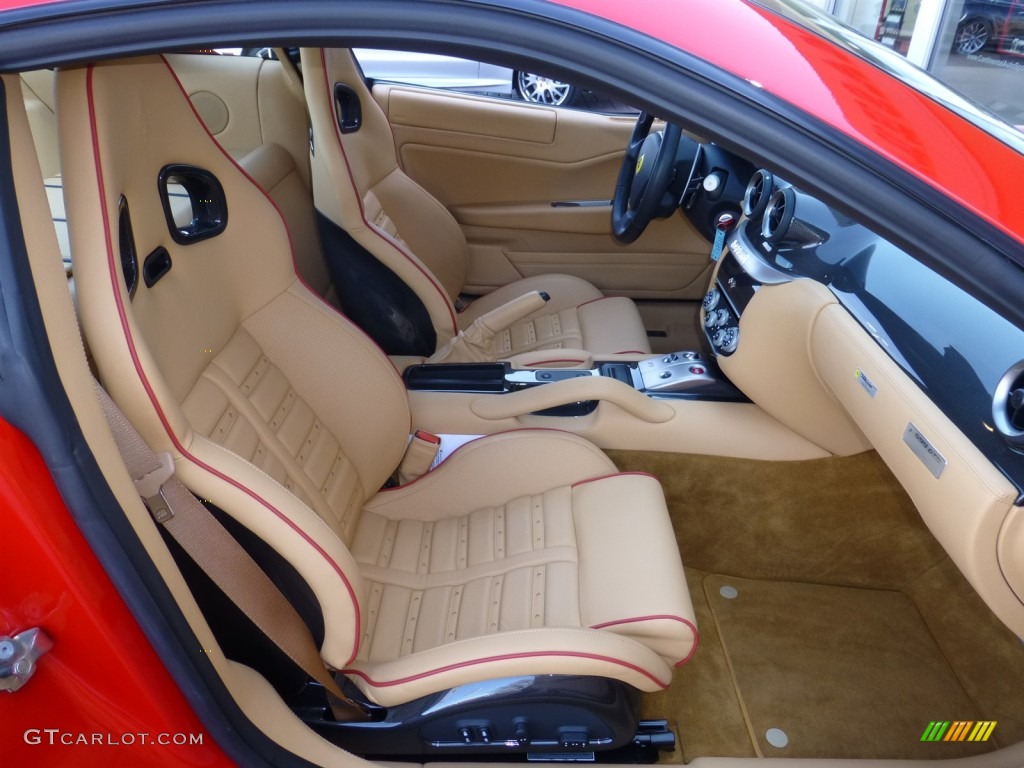 Beige Interior 2009 Ferrari 599 GTB Fiorano Standard 599 GTB Fiorano Model Photo #79050511
