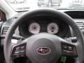 Black 2012 Subaru Impreza 2.0i Limited 5 Door Steering Wheel