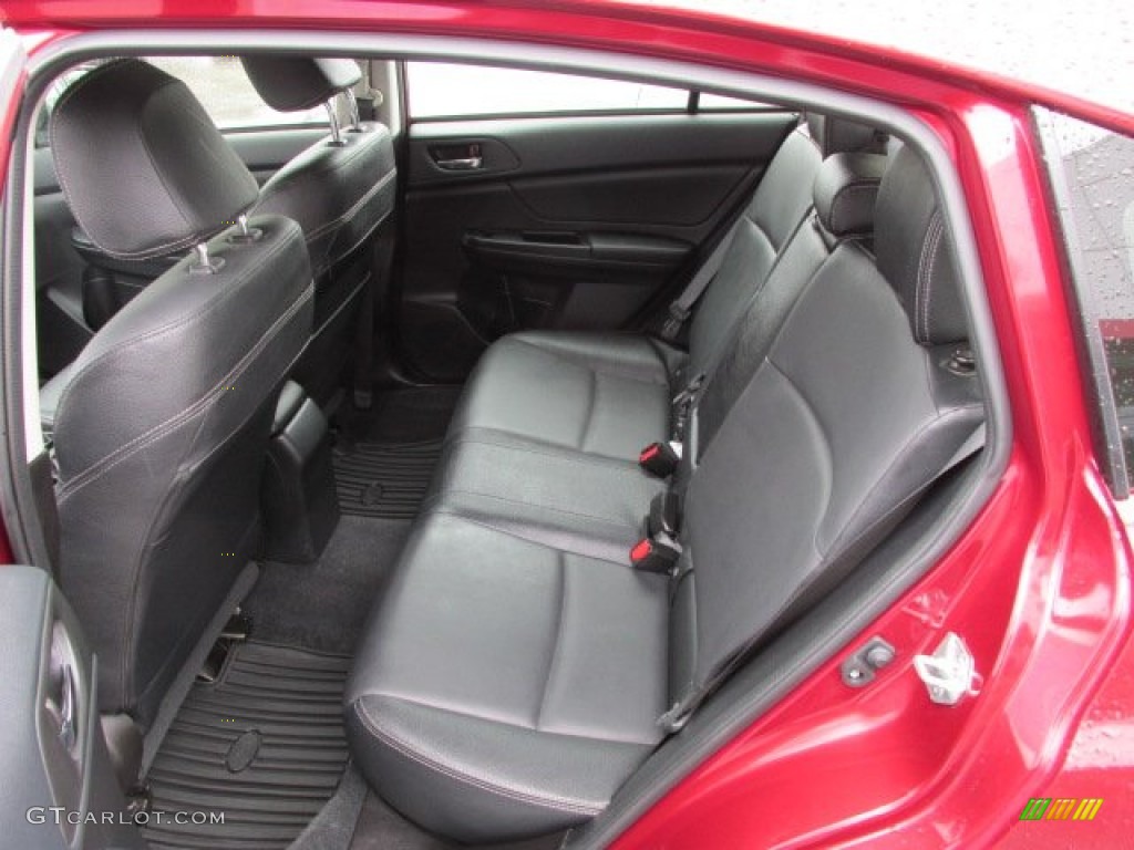 2012 Subaru Impreza 2.0i Limited 5 Door Rear Seat Photos