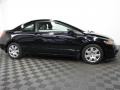 2010 Crystal Black Pearl Honda Civic LX Coupe  photo #3