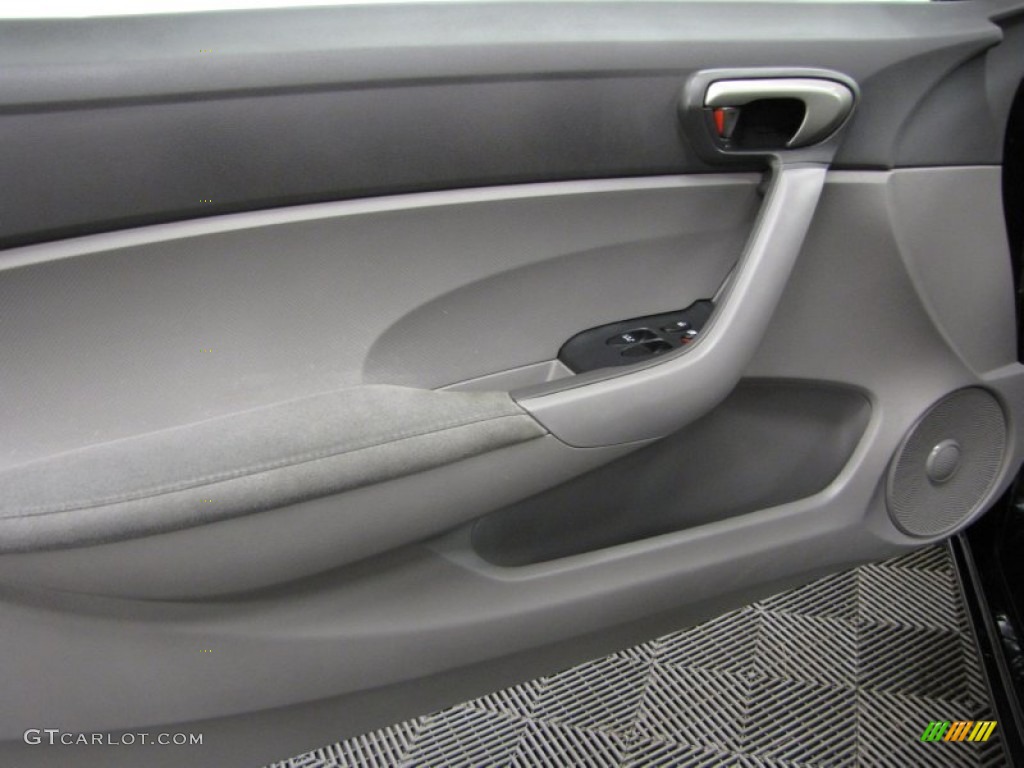 2010 Civic LX Coupe - Crystal Black Pearl / Black photo #10