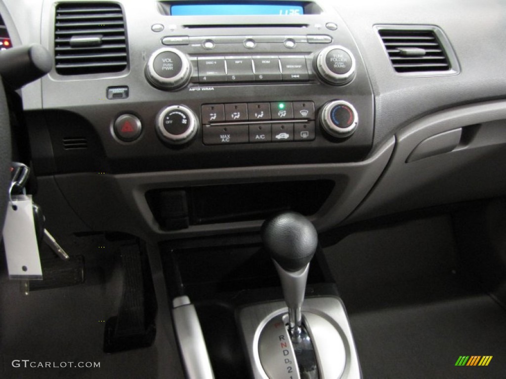 2010 Civic LX Coupe - Crystal Black Pearl / Black photo #18