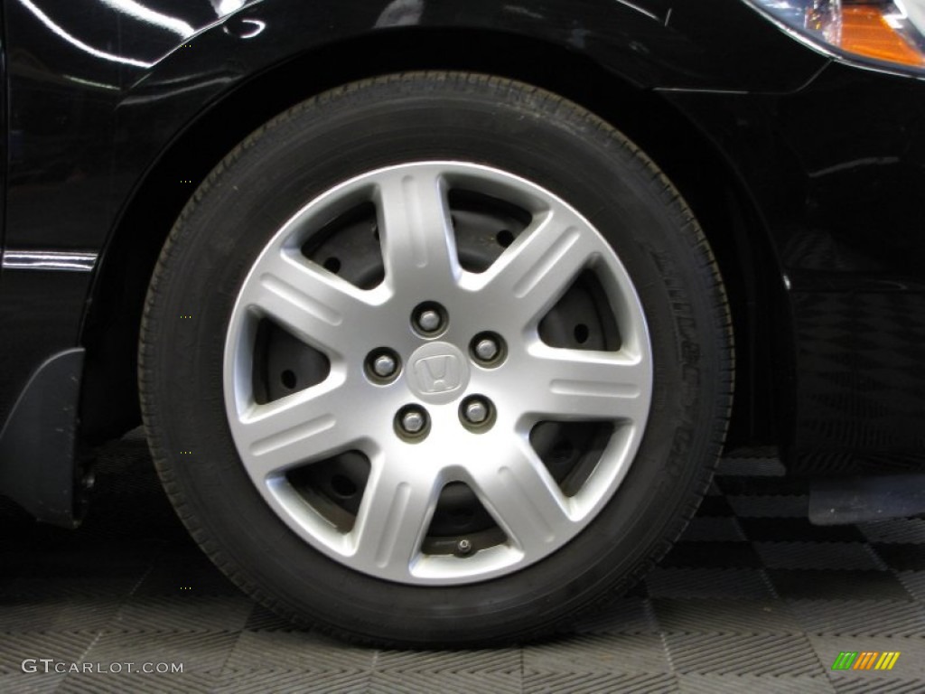 2010 Civic LX Coupe - Crystal Black Pearl / Black photo #20