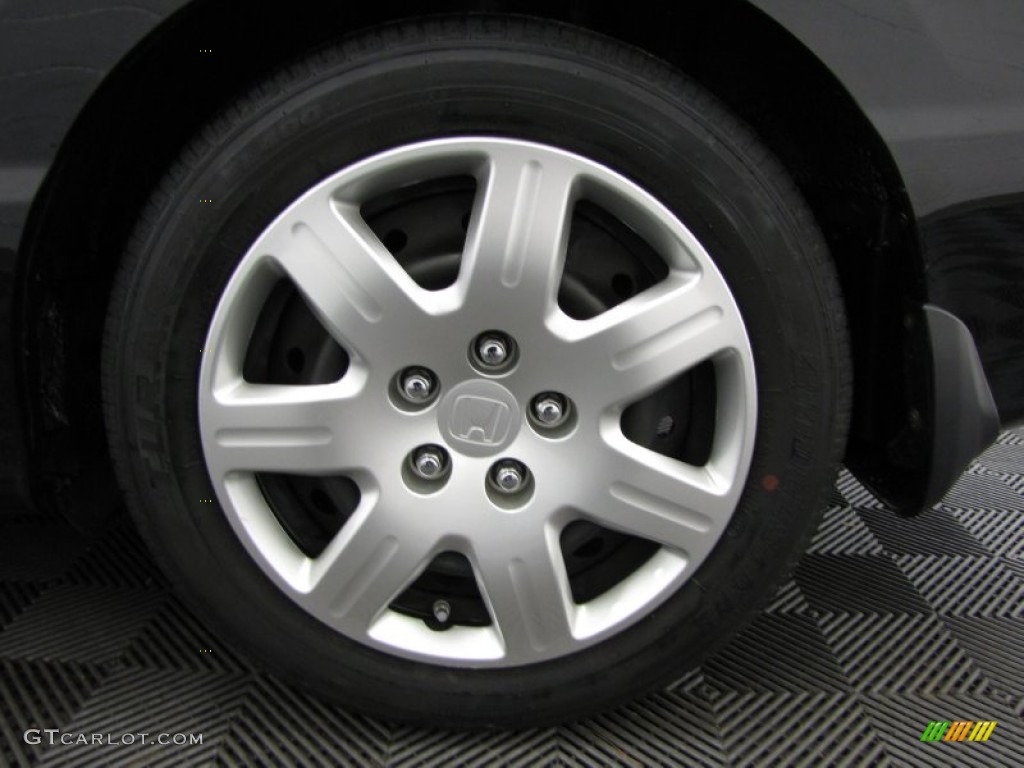 2010 Civic LX Coupe - Crystal Black Pearl / Black photo #22