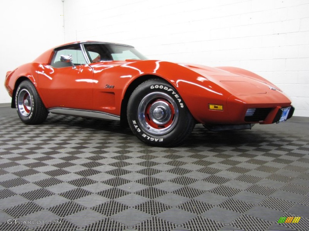 Mille Miglia Red Chevrolet Corvette