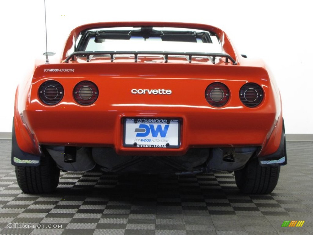 1975 Corvette Stingray Coupe - Mille Miglia Red / Black photo #8