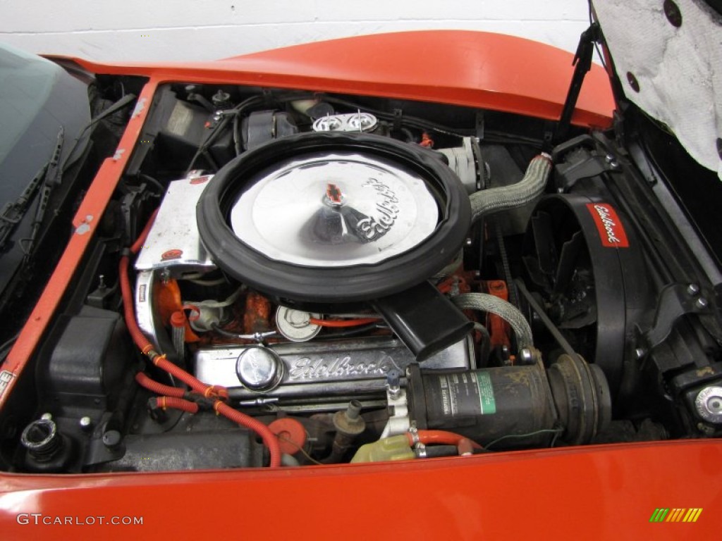 1975 Chevrolet Corvette Stingray Coupe Engine Photos