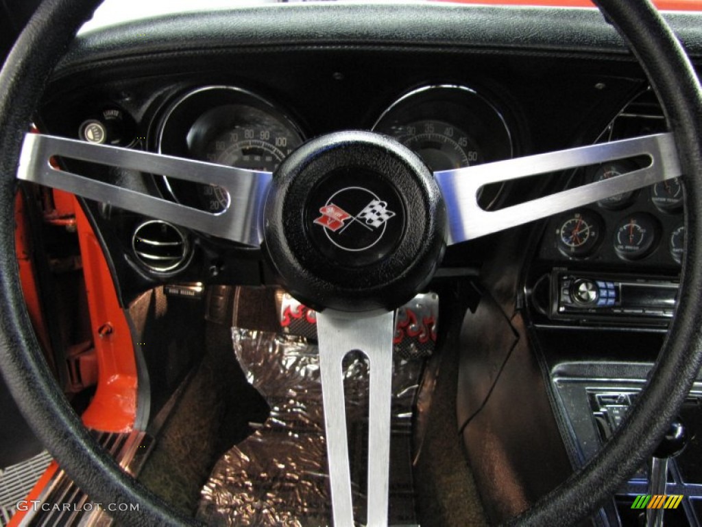 1975 Corvette Stingray Coupe - Mille Miglia Red / Black photo #25