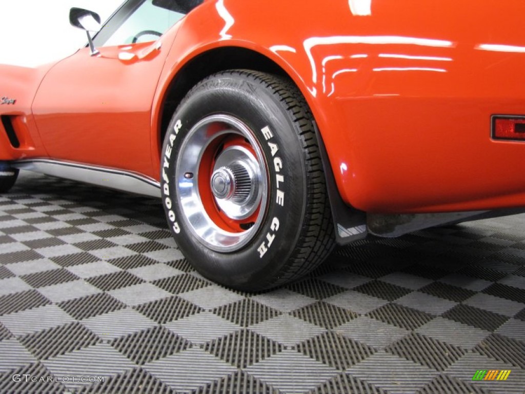 1975 Corvette Stingray Coupe - Mille Miglia Red / Black photo #34