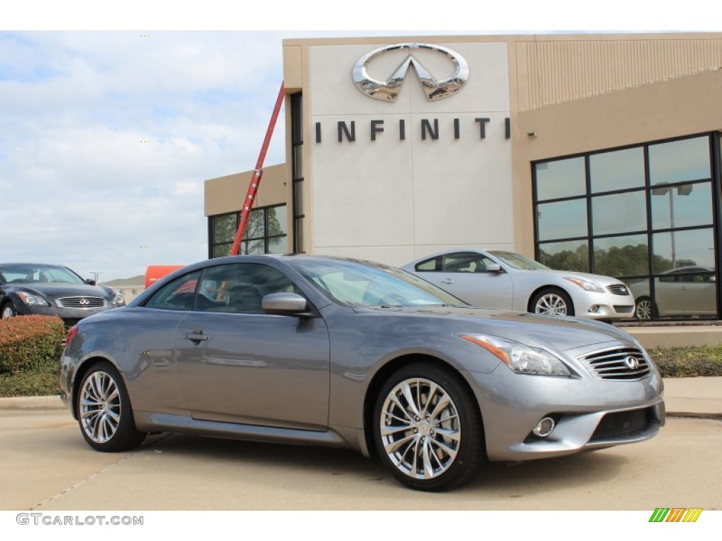 Graphite Shadow 2013 Infiniti G 37 Convertible Exterior Photo #79052734