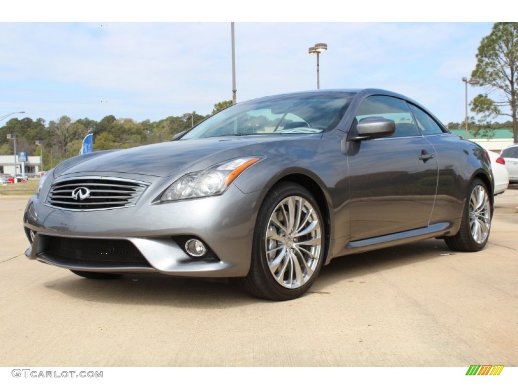 Graphite Shadow 2013 Infiniti G 37 Convertible Exterior Photo #79052743