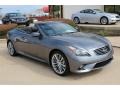 Graphite Shadow 2013 Infiniti G 37 Convertible Exterior
