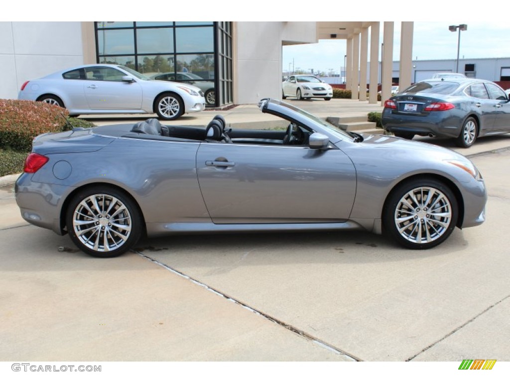 Graphite Shadow 2013 Infiniti G 37 Convertible Exterior Photo #79052842