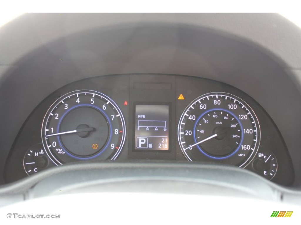 2013 Infiniti G 37 Convertible Gauges Photo #79052887