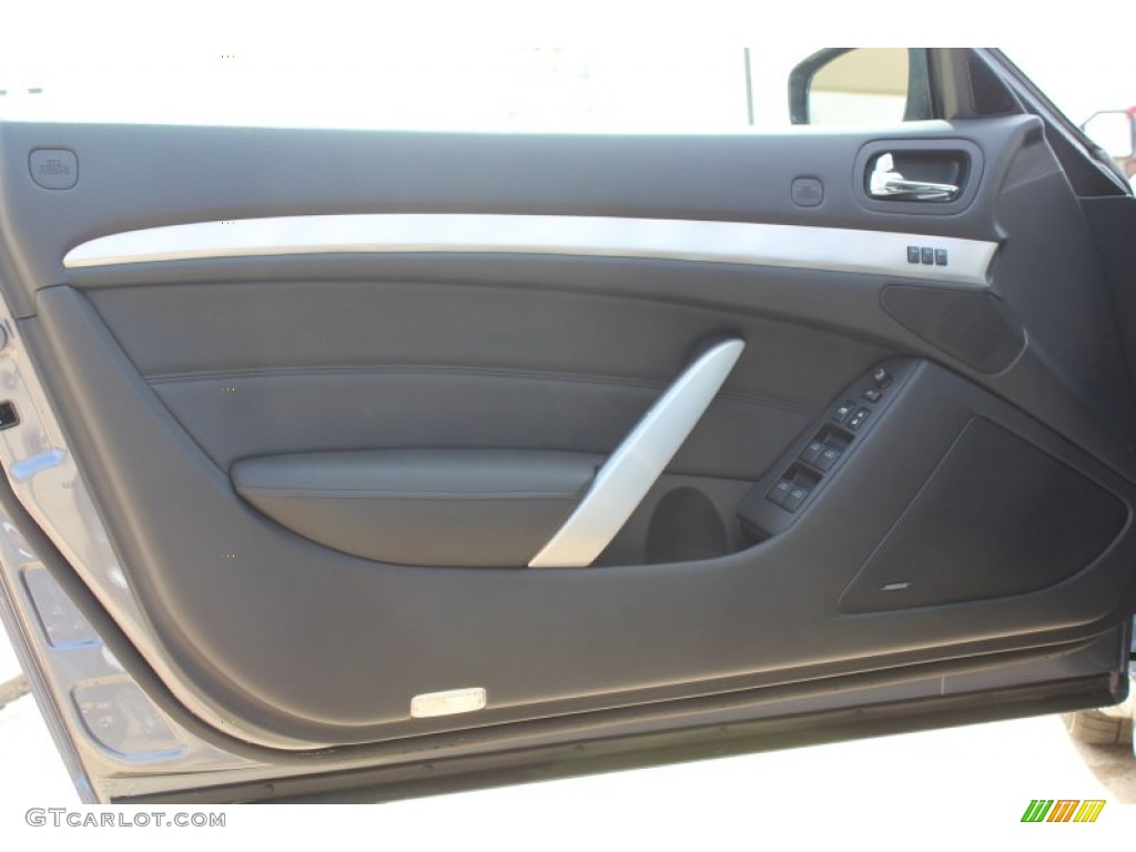 2013 Infiniti G 37 Convertible Graphite Door Panel Photo #79052911