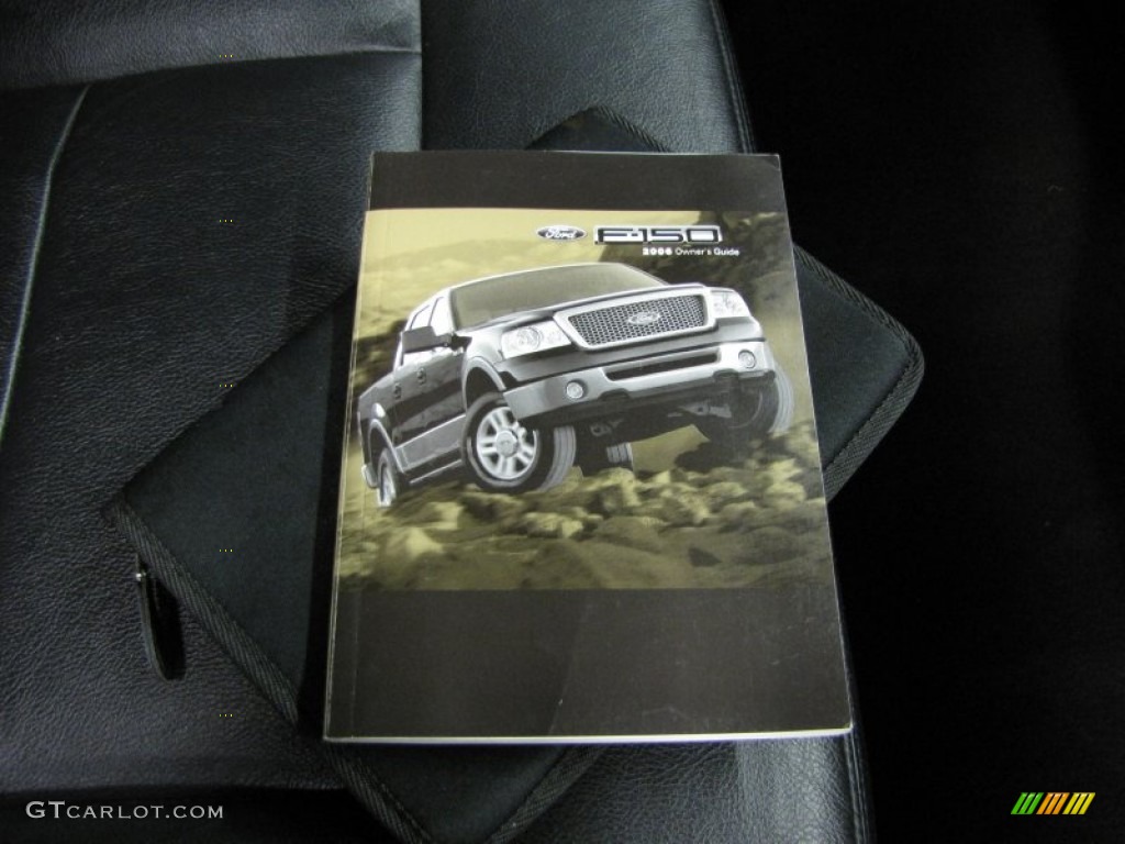 2006 F150 Lariat SuperCrew - Smokestone Metallic / Black photo #31